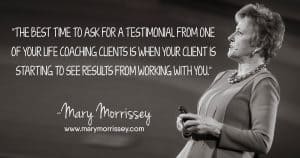 generate testimonials from clients