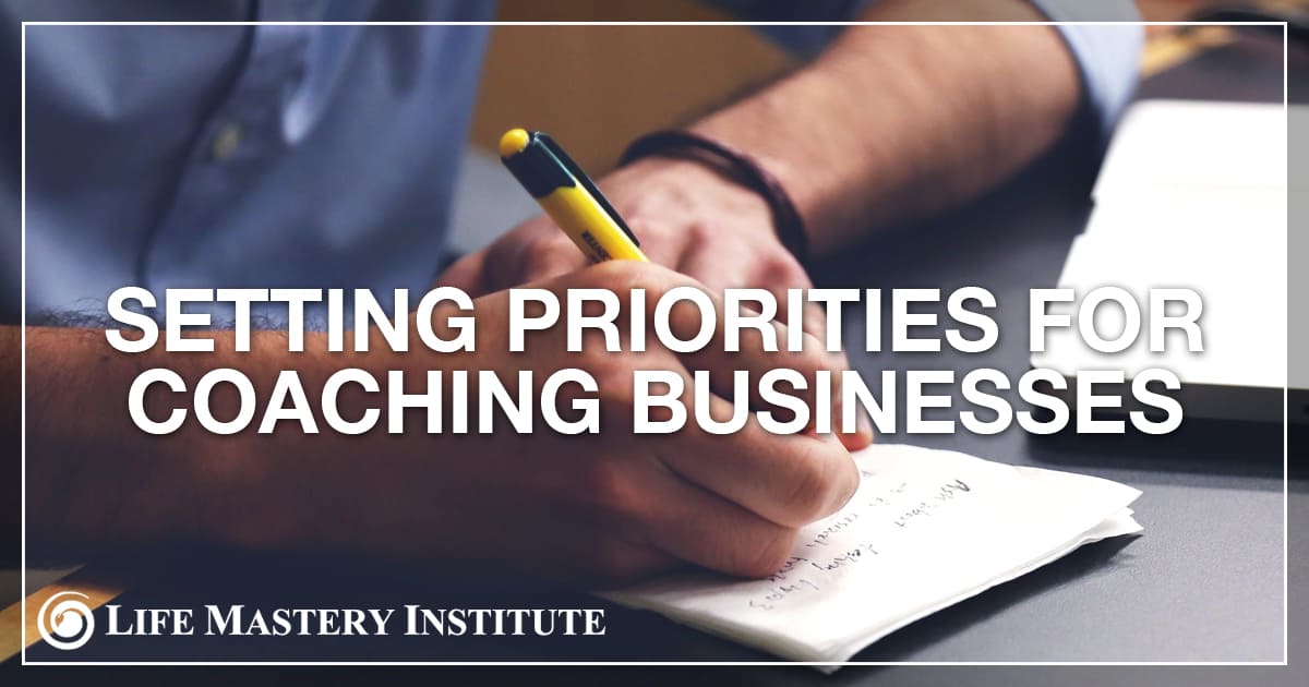 How to Prioritize Tasks in Your Coaching Business